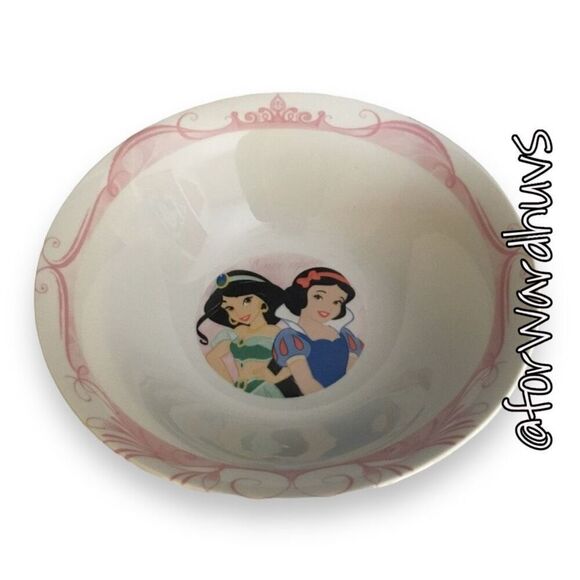 Disney Ceramic Bowls - Snow White, Jasmine, and CARS - 7 Inches (Set of 2) - Picture 3 of 10